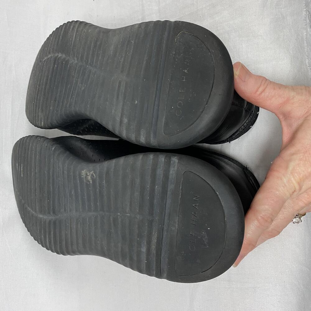 Cole Haan 2.ZERØGRAND Laser Wingtip Oxford Shoes Mens 13 Black Leather C23832 - Picture 10 of 12